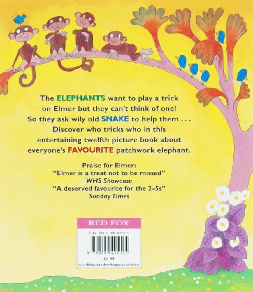 その他 Elmer and Snake Amazon | Elmer and Snake | McKee, David | Children's Books